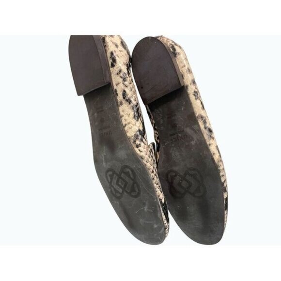Ukies Leather Snake Print Embossed Slip-on Loafers Shoes 9 M - Picture 6 of 6